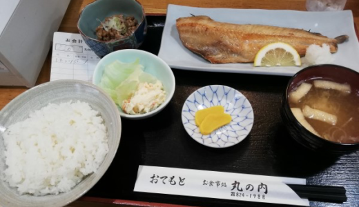 秋田市茨島の定食屋「丸の内食堂」の定食は豊富で美味🐟